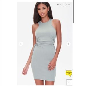 Two bodycon cutout dresses